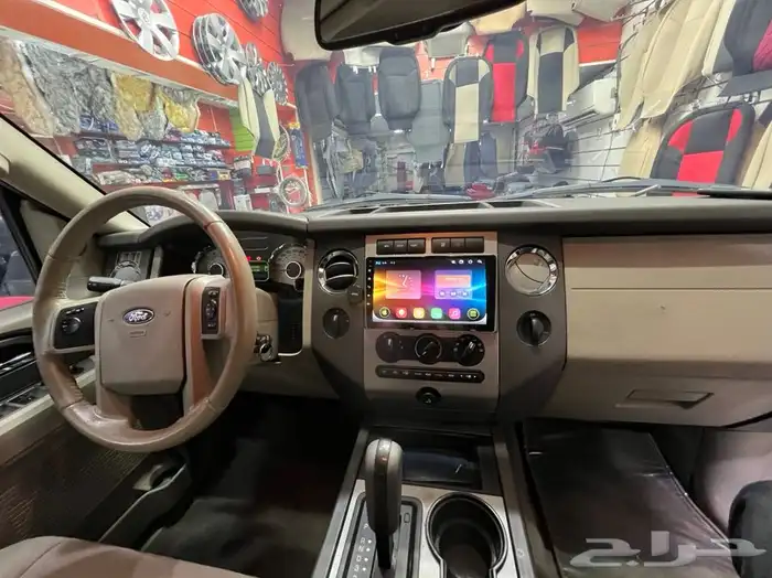 تركيب شاشه فورد أكس بديشن معا الديكور 2014 5