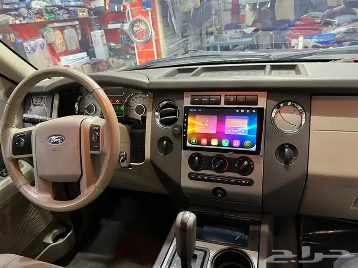 تركيب شاشه فورد أكس بديشن معا الديكور 2014 1