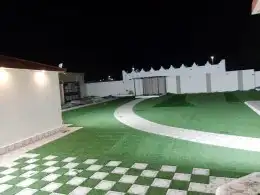 عشب صناعي جيزان انجيله تنسيق حدائق انجيله 9