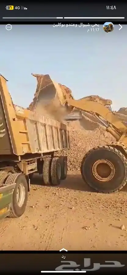 شغل تريلات يوجد شيول   بوكلين   قلابات 5