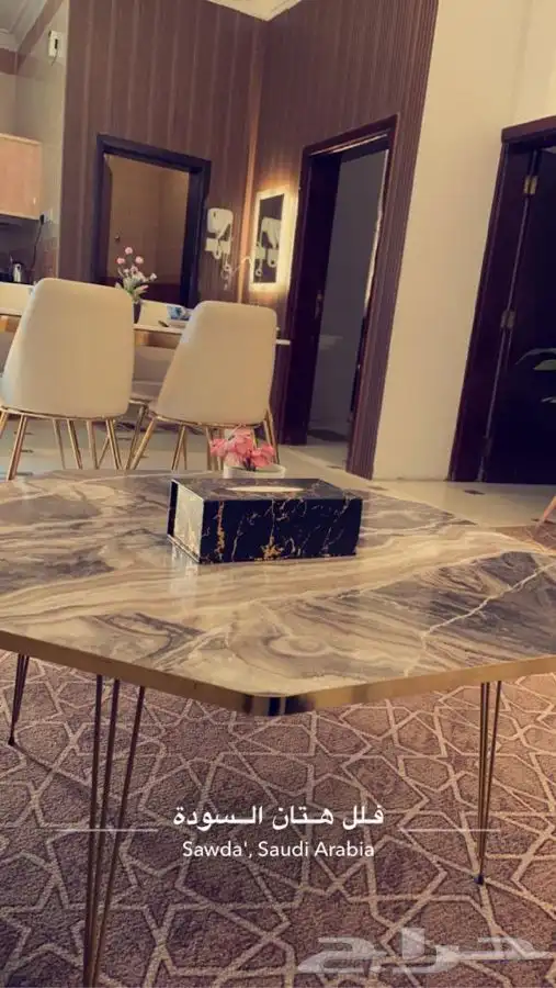 السودة بجلسة خارجية داخل السكن اطلالة خاصة 17