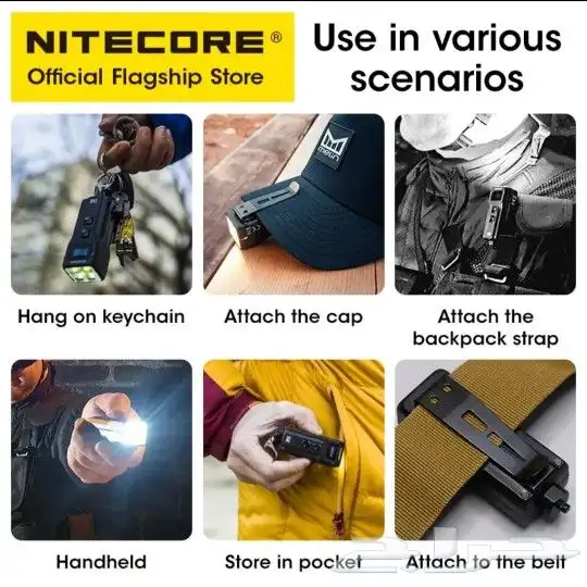 كشاف يدوي 4000 لومنز T4K NITECORE 4