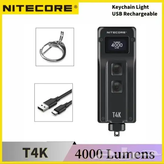 كشاف يدوي 4000 لومنز T4K NITECORE 6