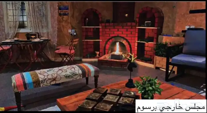 السودة بجلسة خارجية داخل السكن اطلالة خاصة 20