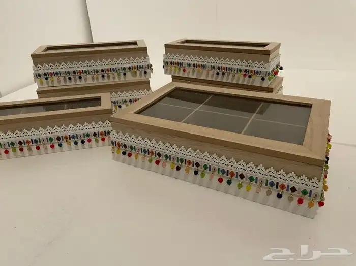 مجموعة منظمات القهوة والشاهي وعلب هدايا انيقة 11