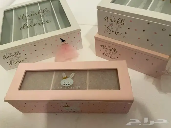 مجموعة منظمات القهوة والشاهي وعلب هدايا انيقة 9