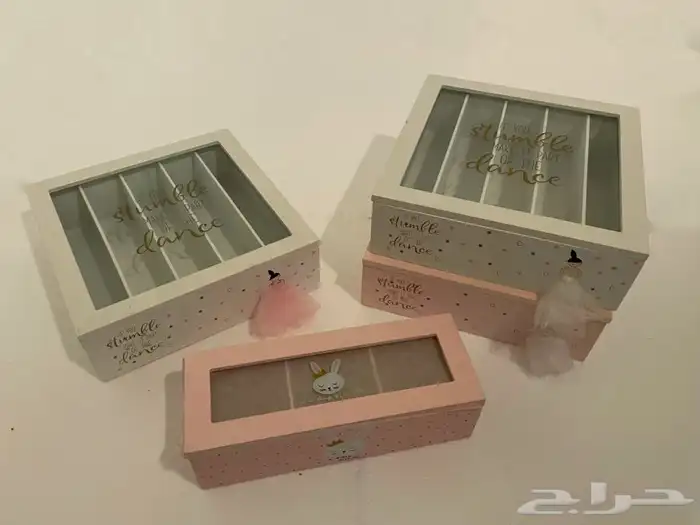 مجموعة منظمات القهوة والشاهي وعلب هدايا انيقة 6