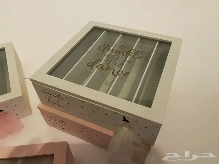 مجموعة منظمات القهوة والشاهي وعلب هدايا انيقة 5