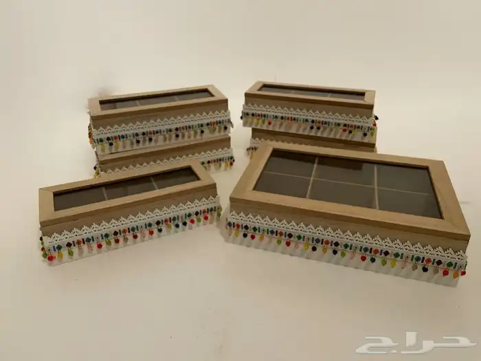 مجموعة منظمات القهوة والشاهي وعلب هدايا انيقة 13