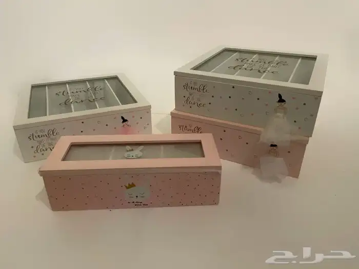 مجموعة منظمات القهوة والشاهي وعلب هدايا انيقة 7