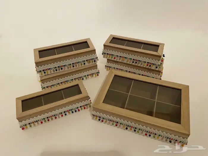 مجموعة منظمات القهوة والشاهي وعلب هدايا انيقة 12