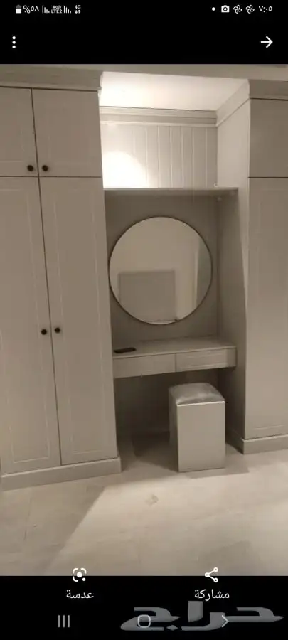 تفصيل اثاث منزلى خزاين  غرف سراير كمودينات تسريحات 14