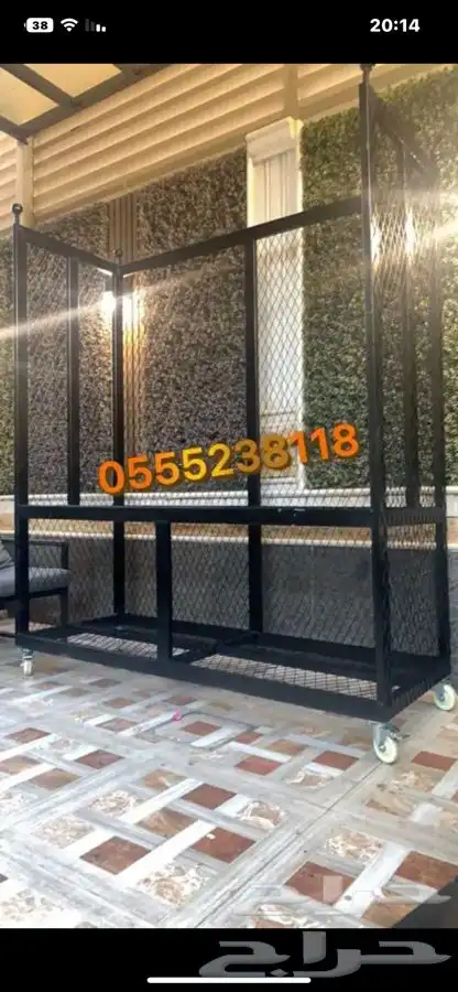 حامل حطب كفرات اصليه لحام وحديد قوي 56
