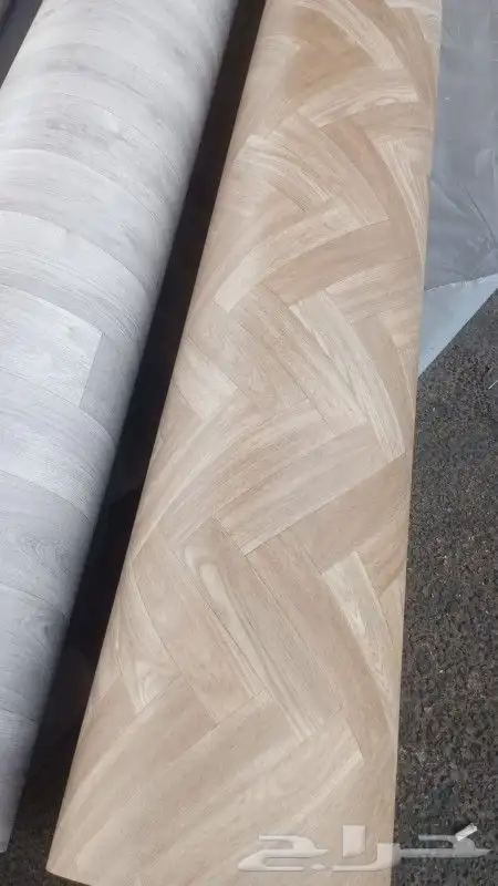 ارضيات مشمع فنيل شبيه باركيه خشب 7