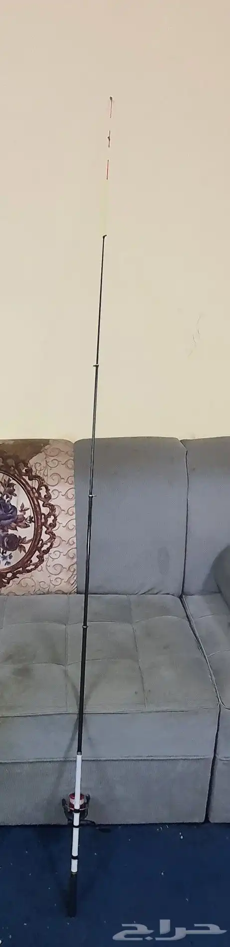 للبي سنارة لصيدك السمك بكامل الملحقات جديده الطول 2.1 متر 1