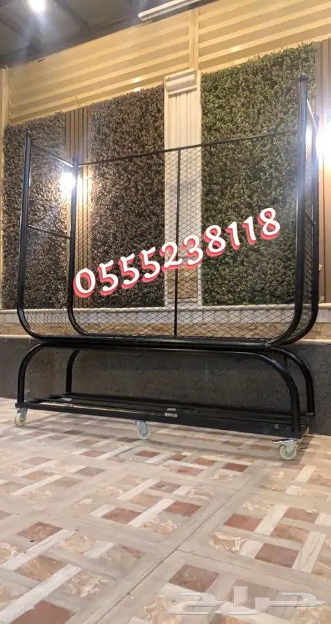 حامل حطب كفرات اصليه لحام وحديد قوي 12