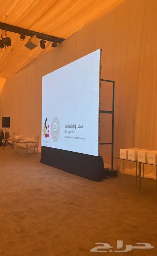 متوفر تأجير شاشات للمعارض والمؤتمراتdisplay rental for event 3