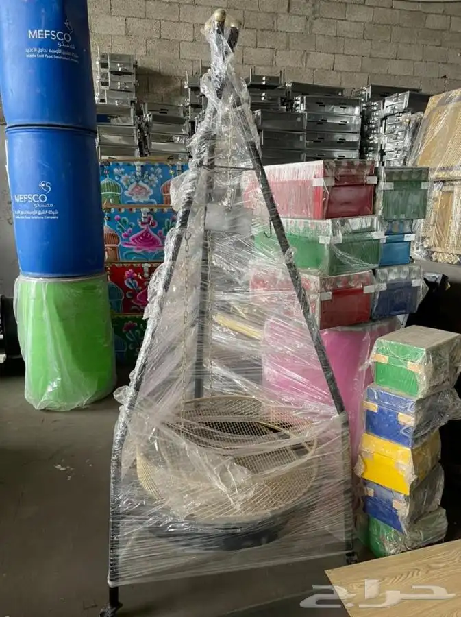 منقل حطب حامل حطب 5