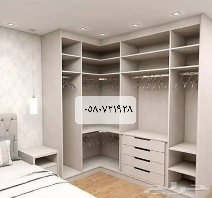 تفصيل اثاث منزلى خزاين  غرف سراير كمودينات تسريحات 29