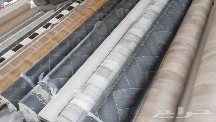 ارضيات مشمع فنيل شبيه باركيه خشب 9