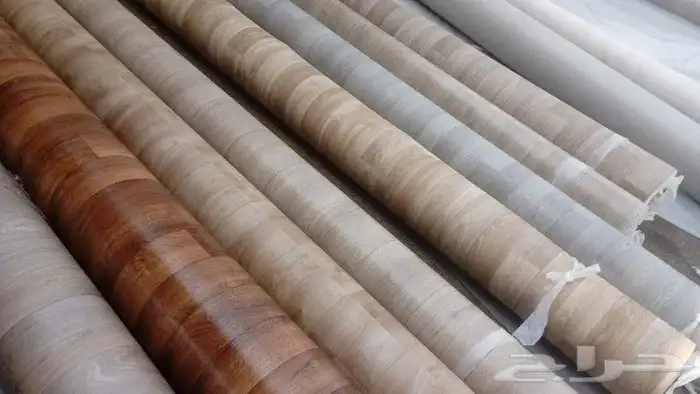 ارضيات مشمع فنيل شبيه باركيه خشب 4