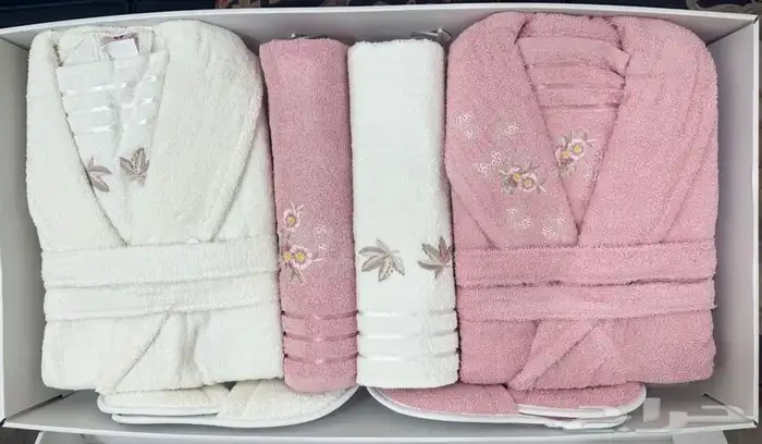 طقم ارواب مناشف ب260 ريال صناعه تركيه 4