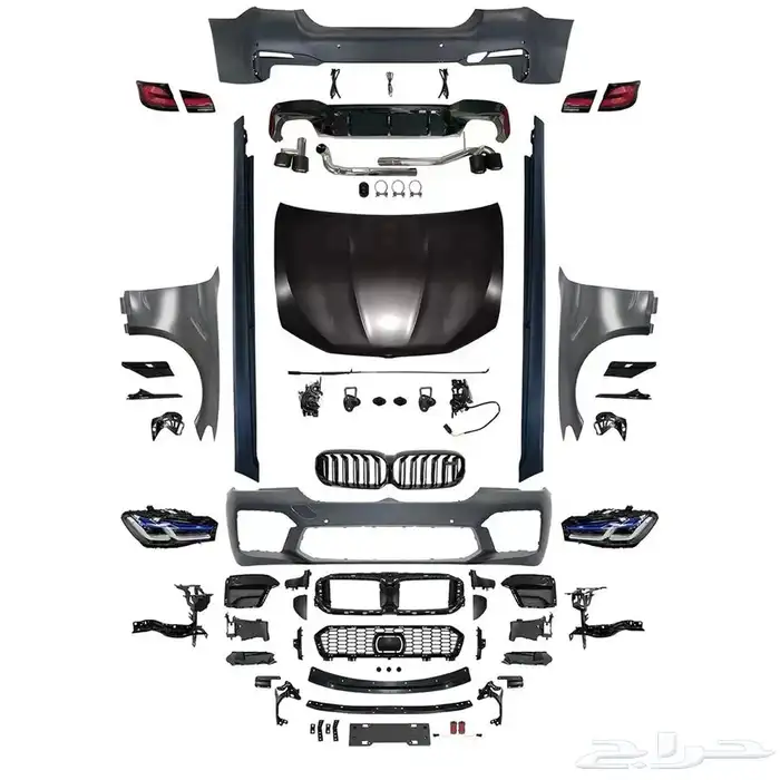 كت تحويل كامل BMW الفئة الخامسة الى M5 G30_G38_اسطبات خلفية 25
