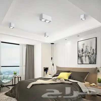 اضاءة سلندرات لطش مانع توهج بعدة احجام ليد 7