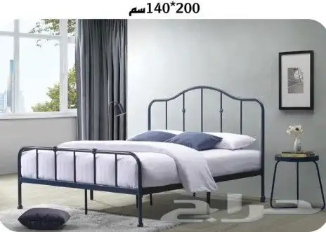 سرير هيكل ايكيا مودرن حديث 3 مقاسات متوفرة 2