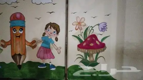 رسام وخطاط و نحات محترف جرافيتي مدارس مغاسل سيارات 9
