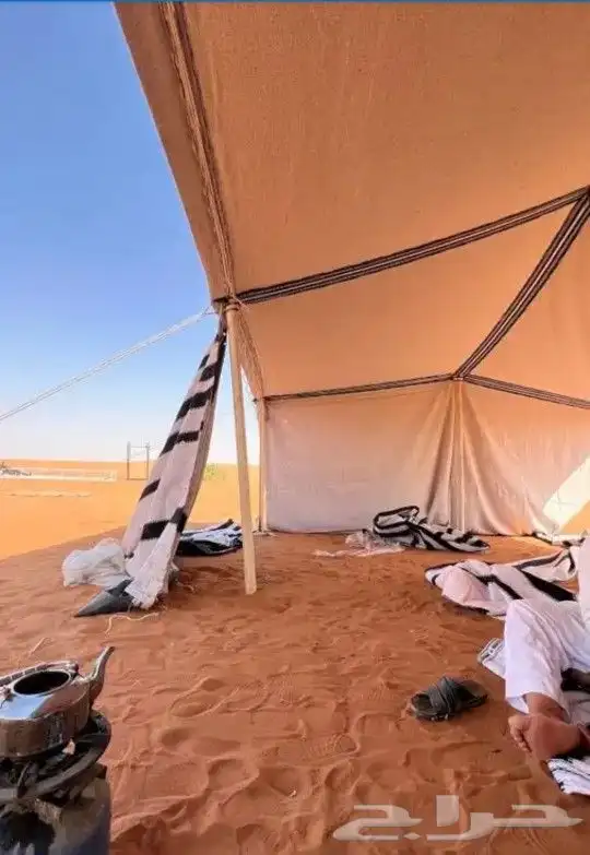 بيت شعر شمالي بدوي _ بيت القطبة 1