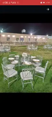 تاجير كراسي وطاولات 0