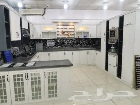 مطابخ صاج ألماني درجه اولى رفوف دبل 4َ ملي مفصلات ايطالي 0