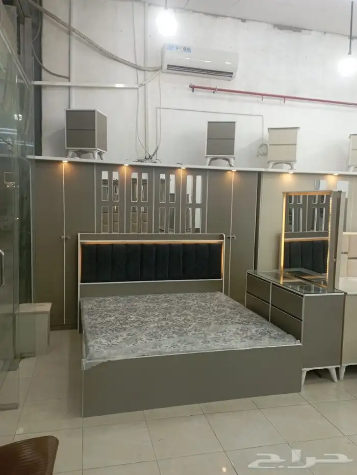 غرف نوم مزدوجة كامل 7 قطع جاهز 4