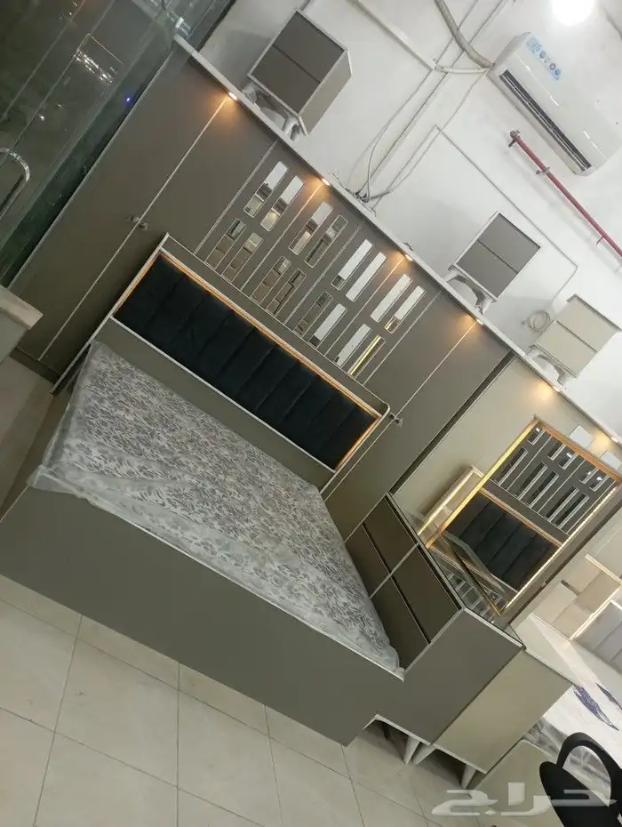 غرف نوم مزدوجة كامل 7 قطع جاهز 0