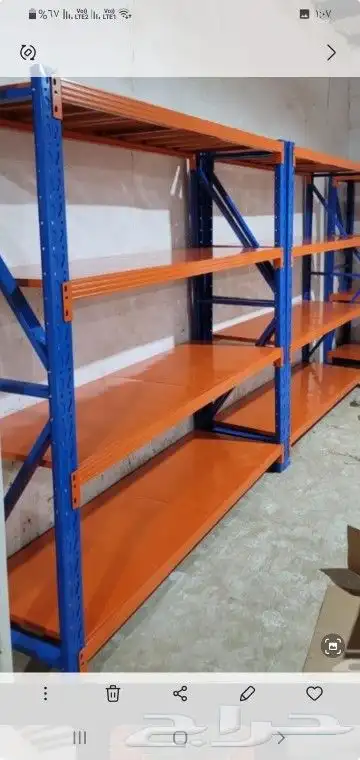 رفوف مستودعات ومخازن مستعمل وجديد 0