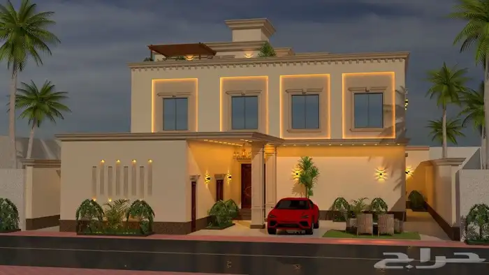 تصميم خارجي واجهات 8