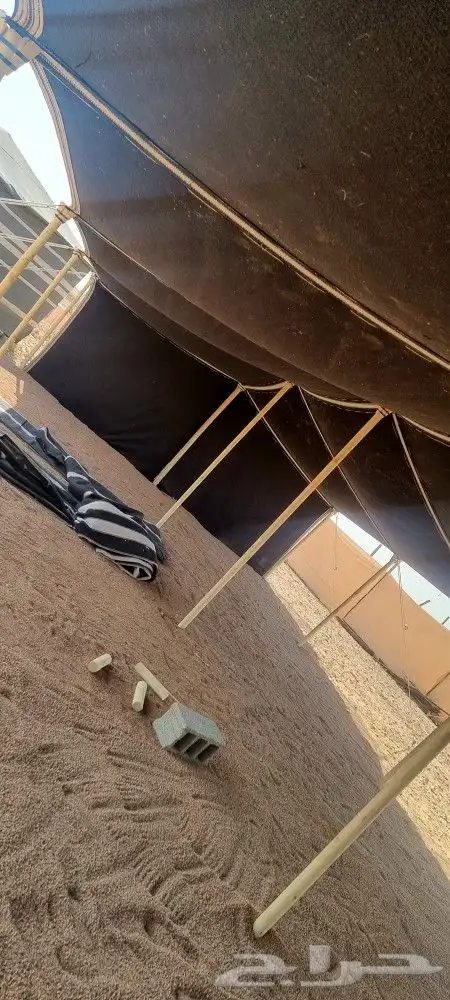 بيت شعر قطبا -شمالي عمود خشب 2