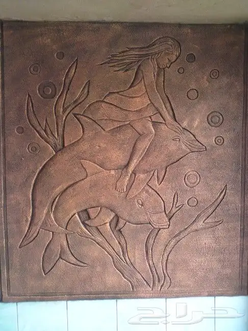 نحت الجدارية الأسمنتية 0