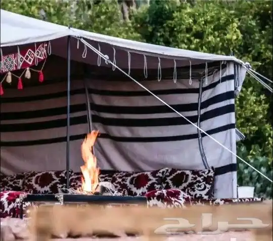 بيت شعر قطبا -شمالي عمود خشب 0