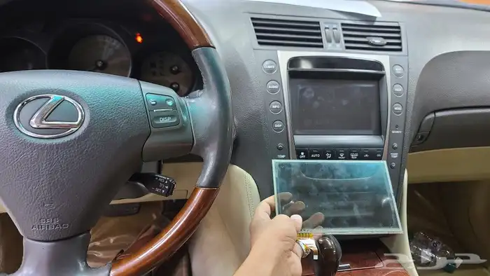تغيير شاشة اللمس لكزس GS 300 2006 اصلاح مشكلة توقف اللمس لكز 3