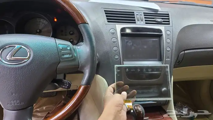 تغيير شاشة اللمس لكزس GS 300 2006 اصلاح مشكلة توقف اللمس لكز 1