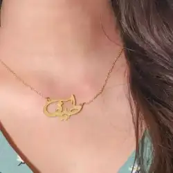 تصميم سلاسل باسمك واسم من تحت 1