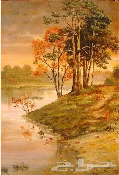 رسام مناظر طبيعيه رسام الاحساء رسام روضة اطفال رسام محلات 8