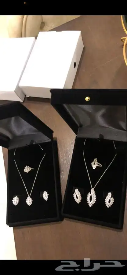 فضه اصليه واللماس صناعي الاسعار اقل من السوق 3
