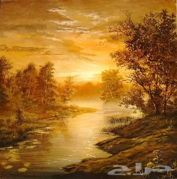 رسام مناظر طبيعيه رسام الاحساء رسام روضة اطفال رسام محلات 14