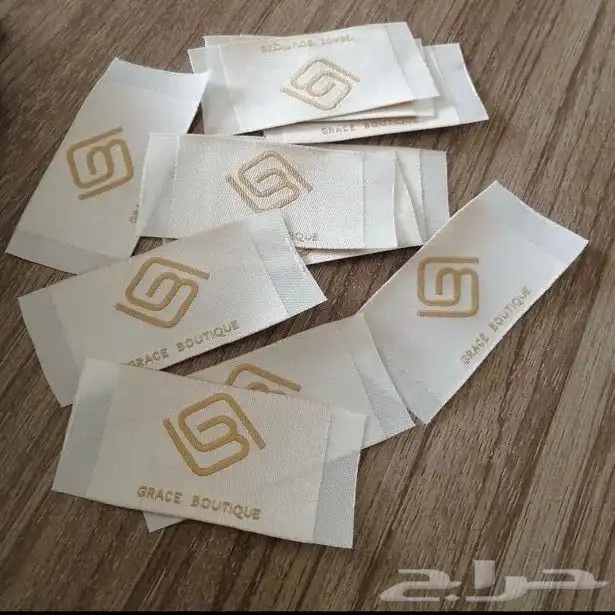 طباعة ليبل قماش لوقو قماش لوقو جلد لوقو اكرليك 8