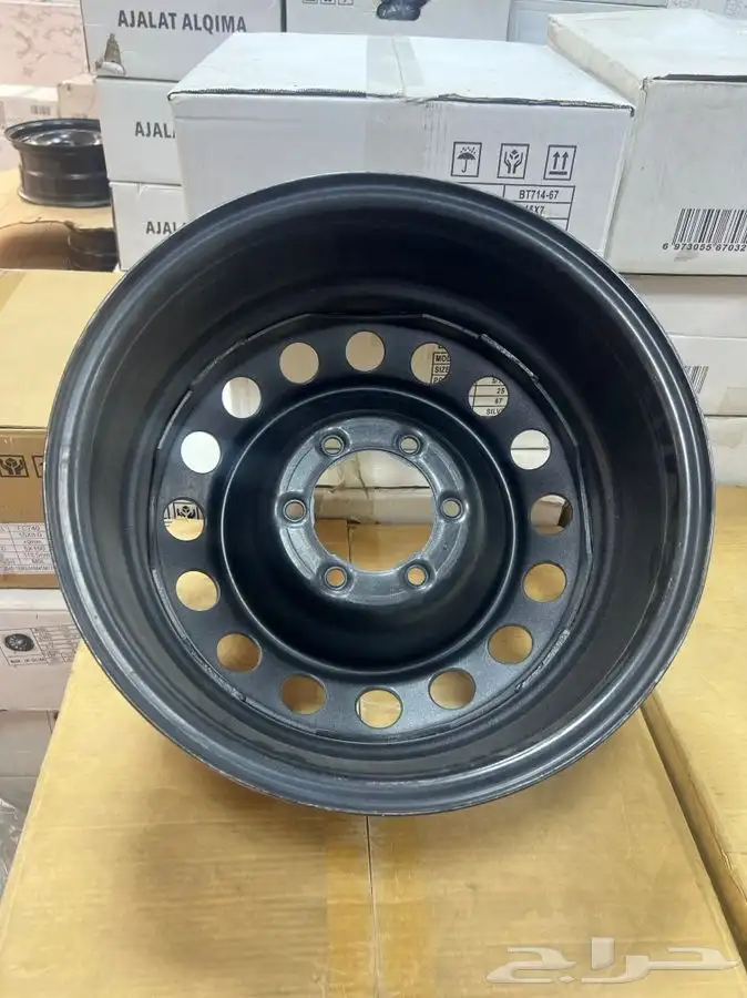 جنوط هلل 6 مسمار مقاس 17 رصاصي اصلي وكالة 5