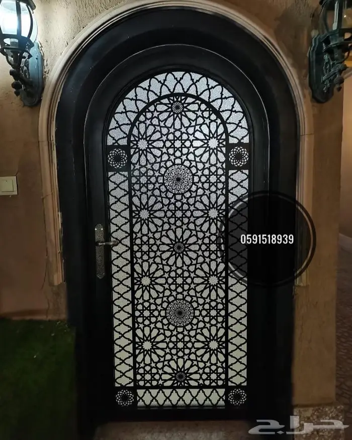 ابواب حديد - درابزينات - ابواب كلادينج- ابواب ليزر 53