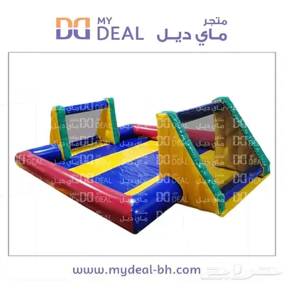 بيت هزاز نطيطات زحاليق هوائية ملعب صابوني نقازيات بوابة سباق 14
